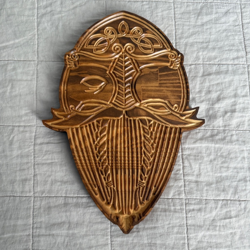 Carved Wooden Wall Art